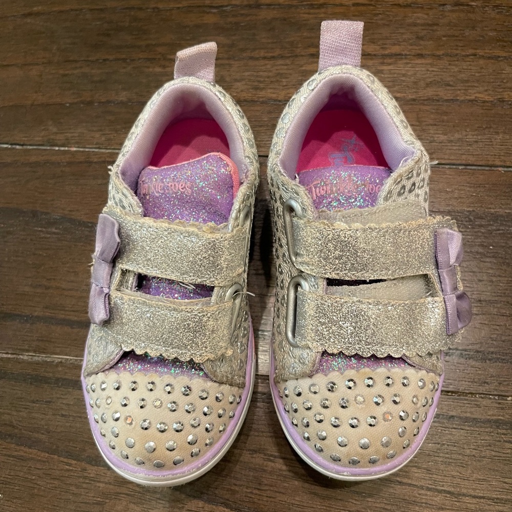 Skechers Twinkle Toes Sneakers Toddler Size 7